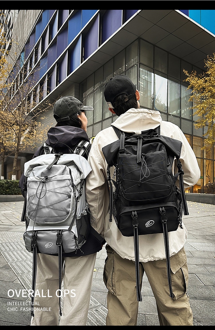 ActiveGo Outdoor Sports Hiking Large Capacity Lightweight Trekking Travel Men's Work Backpack Double Shoulder Student School Bag_voghion.com