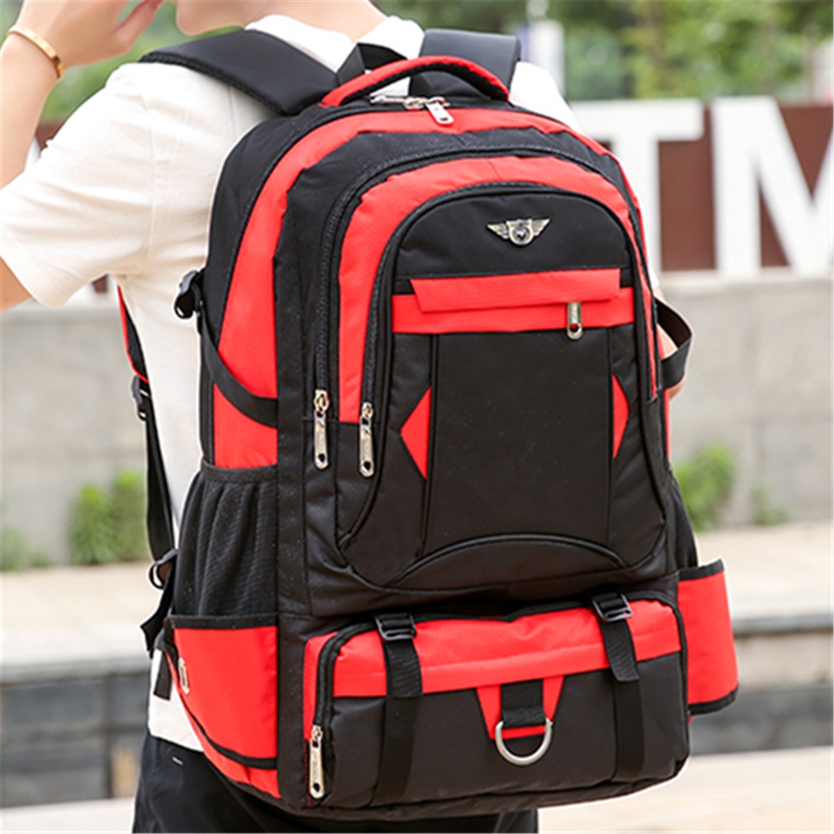 ActiveGo Cross-border Foreign Trade Extra Large Capacity Men's Travel Backpack Casual Sports Style Luggage Hiking School Bag_voghion.com