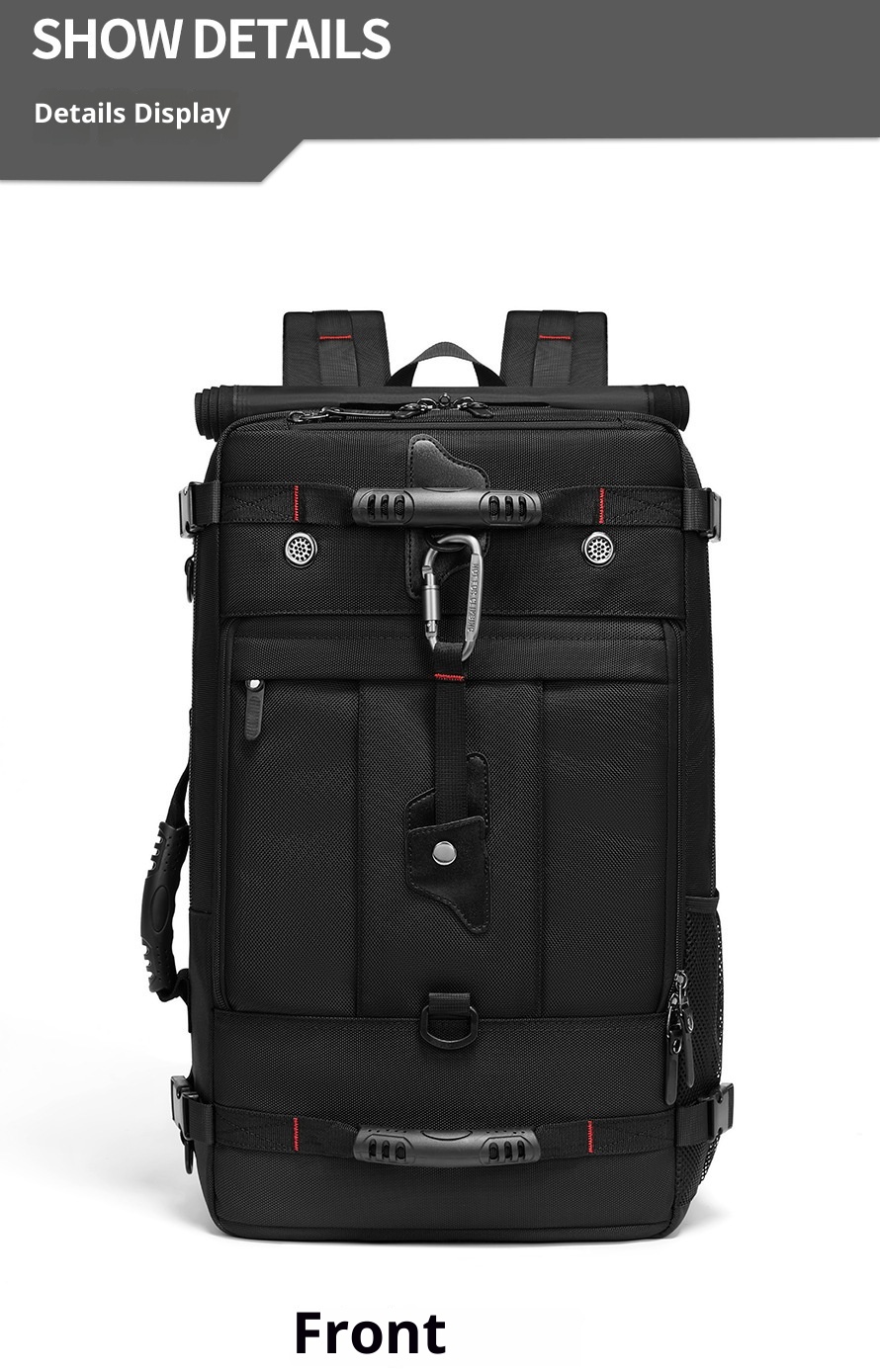 ActiveGo Hot Selling Foreign Trade Cross-Border Men's Travel Backpack Outdoor Sports Capacity Waterproof Extra Large Hiking Bag_voghion.com