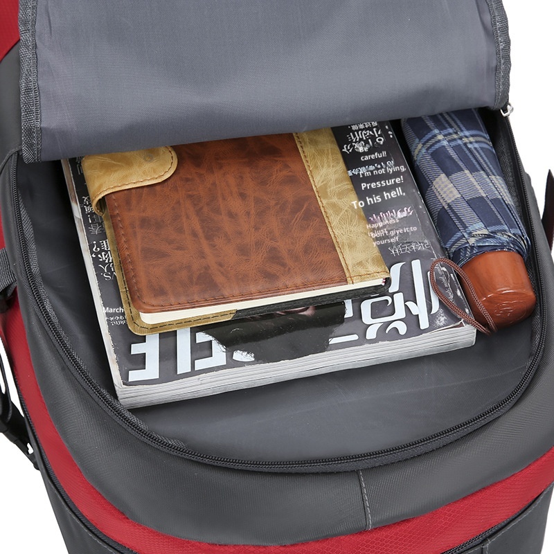 ActiveGo Outdoor Hiking For Men, Extra Large Capacity Camping Storage Backpack, Water-Resistant Leisure Travel Work Backpack_voghion.com