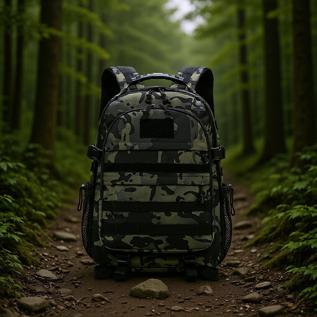 ActiveGo Men Outdoor Tactical Backpack Mountaineering Large Capacity Sports Camouflage School Camping Luggage Bag Air Cushion_voghion.com