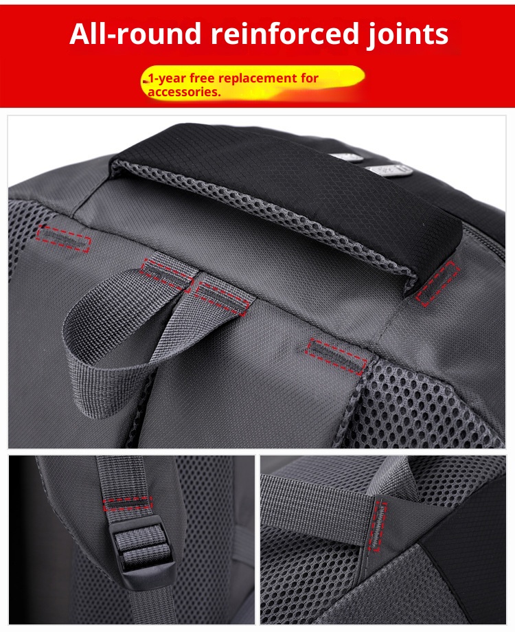 ActiveGo Sınır Ötesi Özel Sırt Çantası Erkekler ve Kadınlar İçin, Büyük Kapasiteli Su Geçirmez Seyahat Açık Hava Yürüyüş Çantası Toptan İş_voghion.com