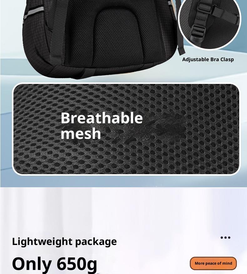 ActiveGo Sesame Baby New Multifunctional Large Capacity Unisex Backpack Casual Sports Style Outdoor Luggage Hiking Bag_voghion.com