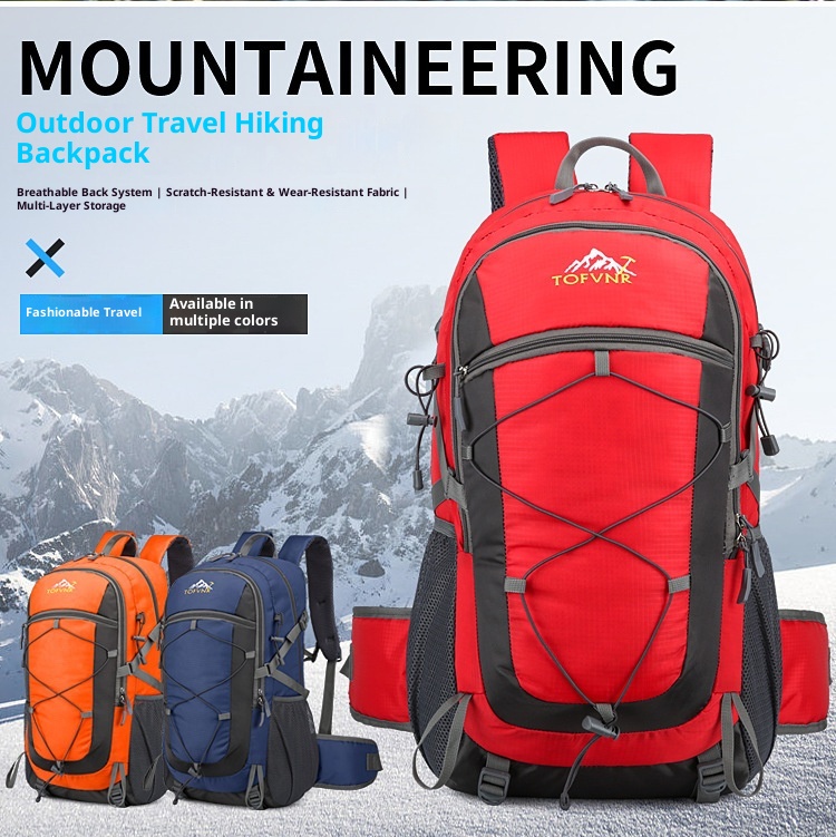 ActiveGo Cross-border New Sports Outdoor Hiking Large Capacity Lightweight Trekking Backpack Travel Student School Bag_voghion.com