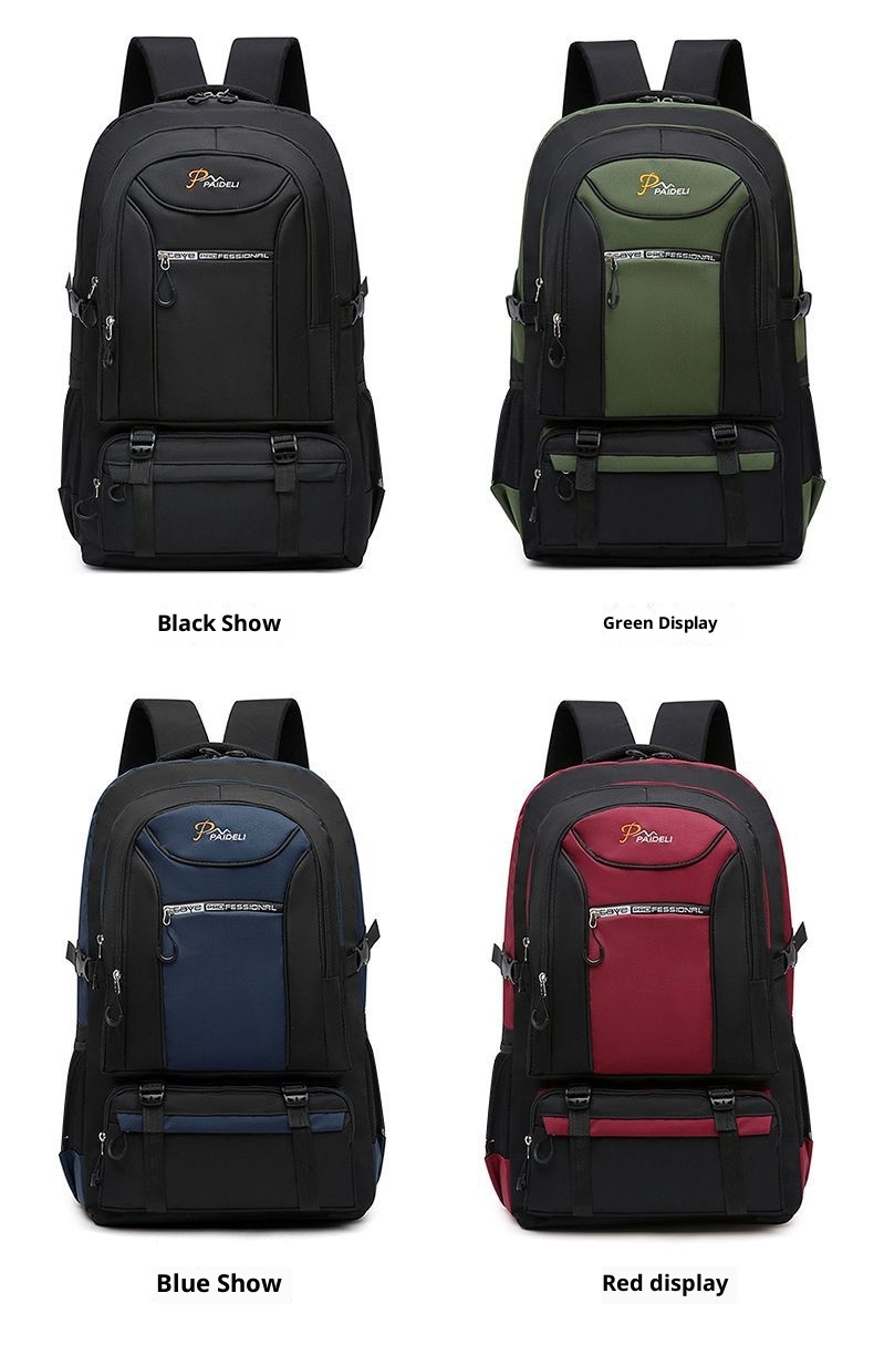 ActiveGo 80L Extra Large Capacità Escursionismo per Uomini e Donne, Borsa da Viaggio per Esterni, Zaino Sportivo Espandibile e Resistente_voghion.com