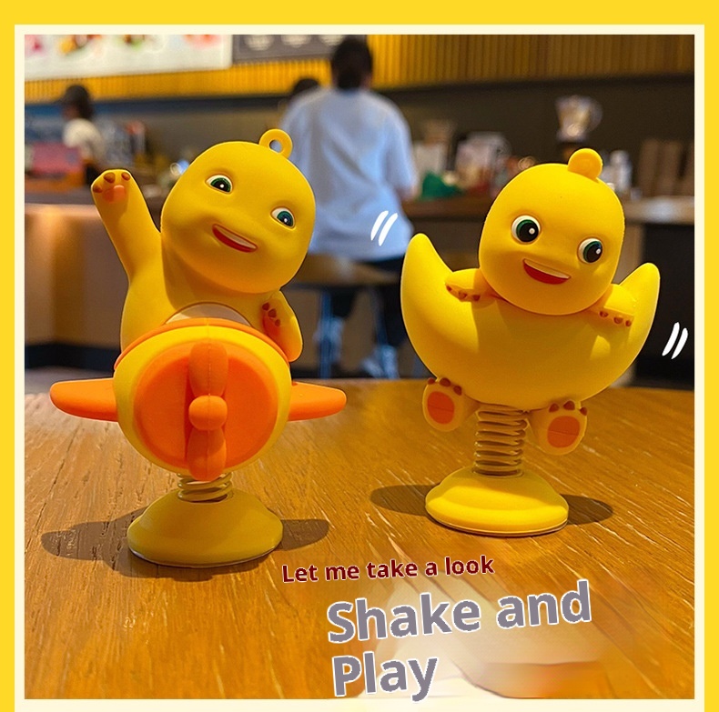 Ornamento per auto elettrica creativo antistress a forma di drago di latte autentico, graziosa decorazione per interni_voghion.com