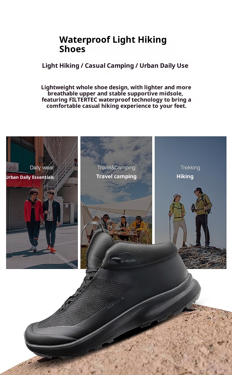 ShoeGlobe ShoeGlobe FL Scarpe da trekking sportive casual antiscivolo da viaggio, traspiranti, impermeabili, da esterno, autunno inverno, con suola morbida_voghion.com