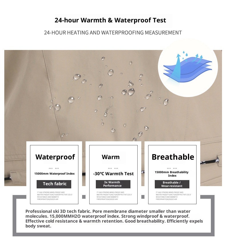 001 Erkek ve Kadın Tek Parça Sıcak Rüzgar Geçirmez Su Geçirmez Dış Mekan Ekipmanları Snowboard Kayak Takımı Kar Pantolonu_voghion.com