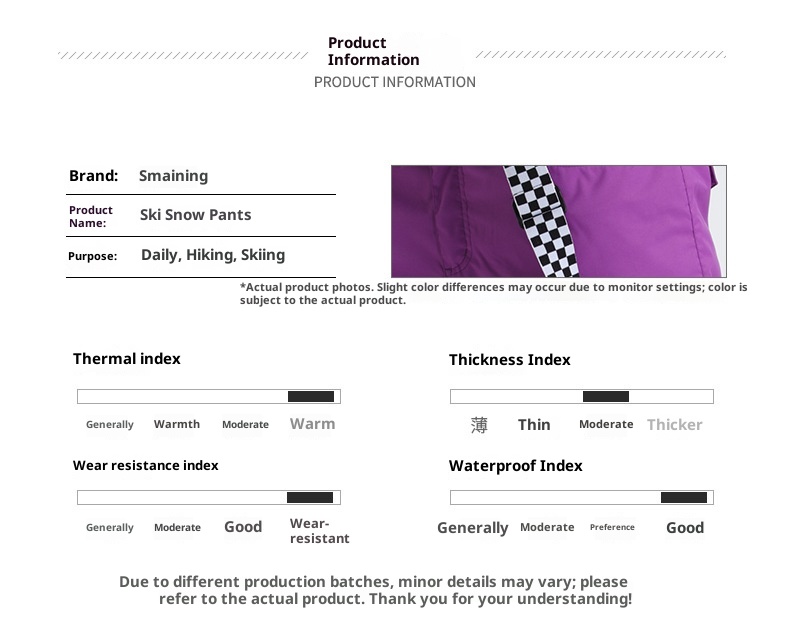 Salopette de ski/snowboard ..._voghion.com