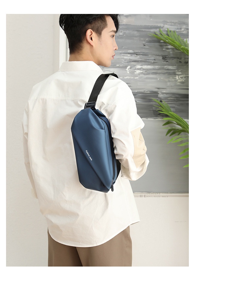 001 Cross-Border Foreign Trade Chest Ins Sports Men's Shoulder Casual Outdoor Waist Fashion Small Crossbody Bag_voghion.com