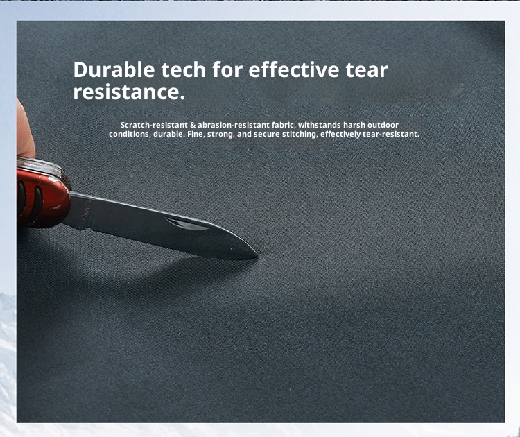 001 Cross-Border Outdoor Soft Shell Fleece-Lined Thickened Winter Warm Skiing Hiking Loose Windproof Waterproof Softshell_voghion.com