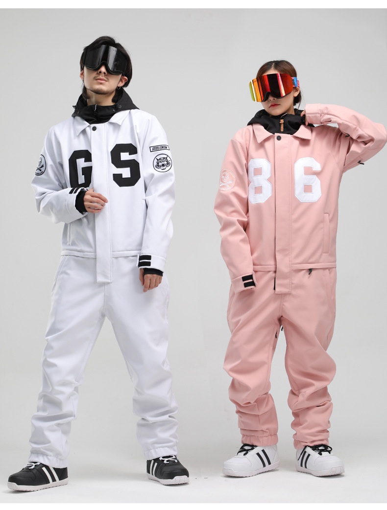 001 Gsousnow Suit per uomo e donna, monopezzo antivento, impermeabile, traspirante, caldo, giacca da sci per coppia con tavola singola e doppia_voghion.com