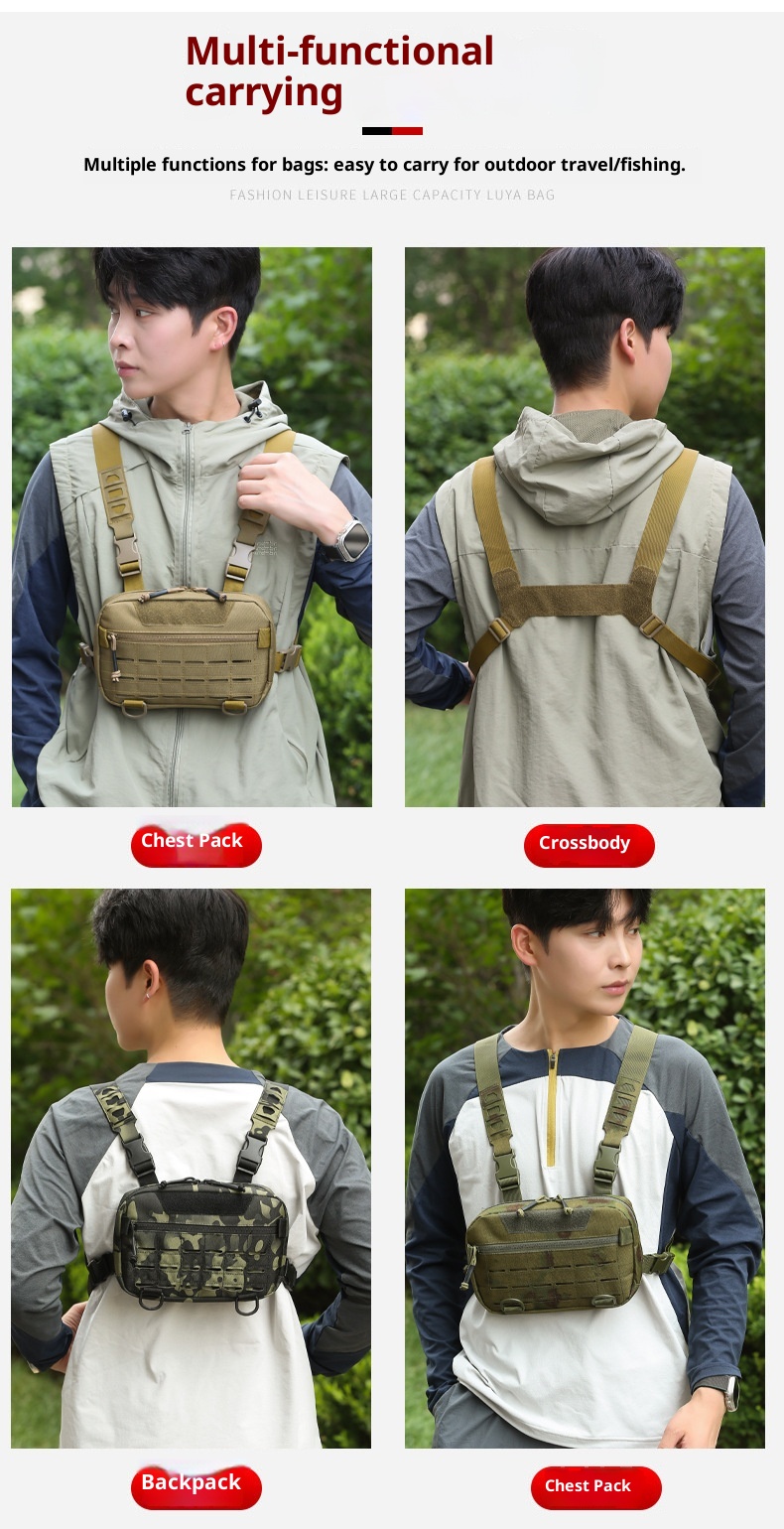 001 Cross-Border Outdoor Exclusieve Nieuwe Soorten Tactische Rugzak Crossbody Wandelen Caming Enkele Schouder Borsttas Met_voghion.com