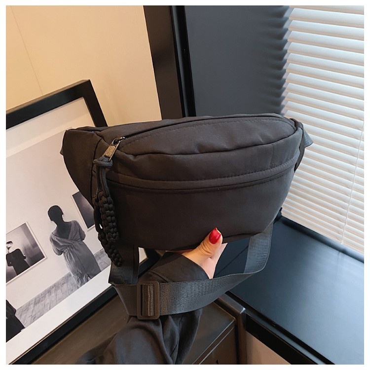 001 Phone Waist Simple Trendy Brand Men's Chest Japanese Style Lightweight Single Shoulder Small Backpack Women's Casual_voghion.com