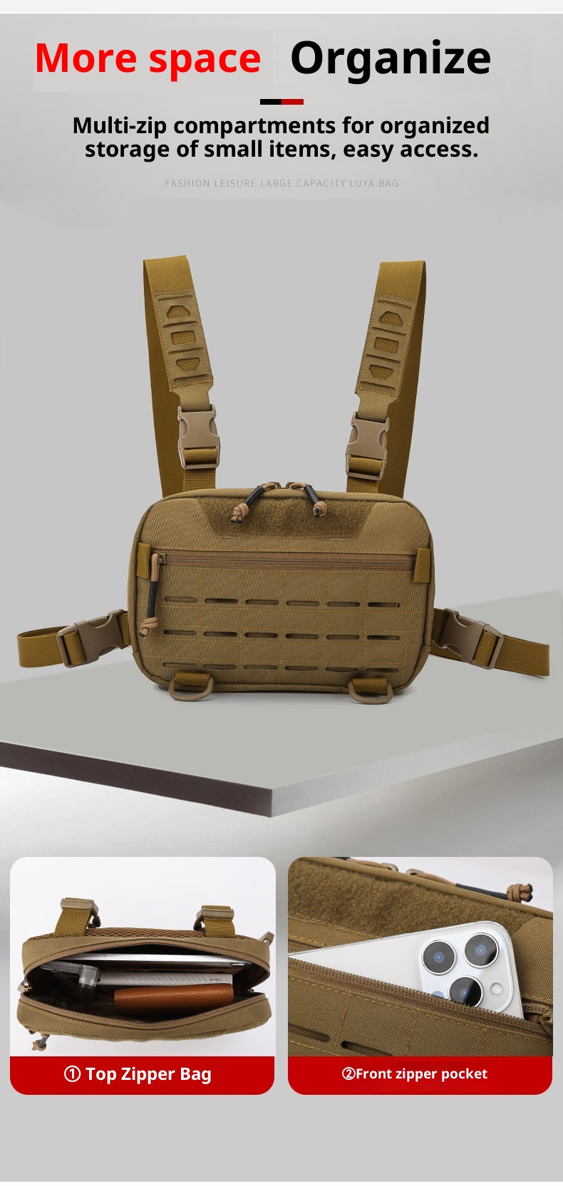 001 Cross-Border Outdoor Exclusieve Nieuwe Soorten Tactische Rugzak Crossbody Wandelen Caming Enkele Schouder Borsttas Met_voghion.com