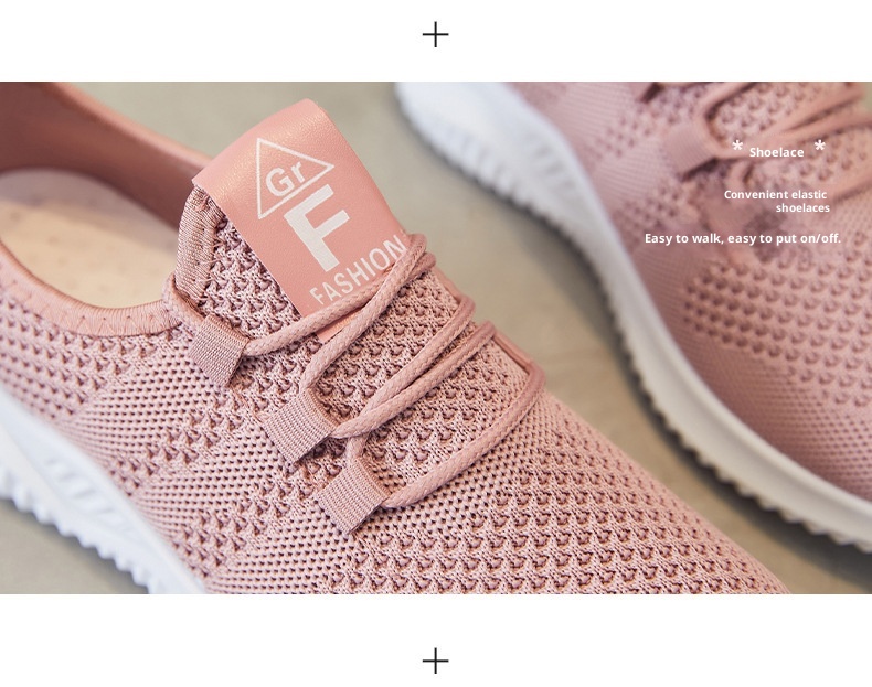 ShoeGlobe Zomer Nieuwe Casual Running Buitenlandse Handel Dames Ademende Enkel Zachte Zool Sportschoenen Voor Dames_voghion.com