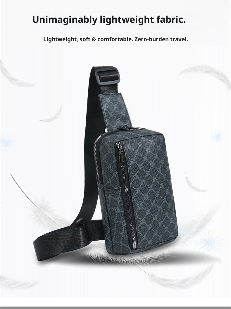 Mochila bandolera pequeña para hombre, estilo deportivo, ideal para ocasiones informales. También disponible en versión para mujer._voghion.com