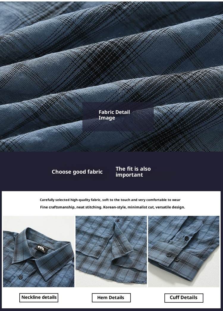 ForMen MYQ Lazy Style Casual For Men Autumn Loose Turn-Down Collar Top Korean Trend Long Sleeve Shirt_voghion.com