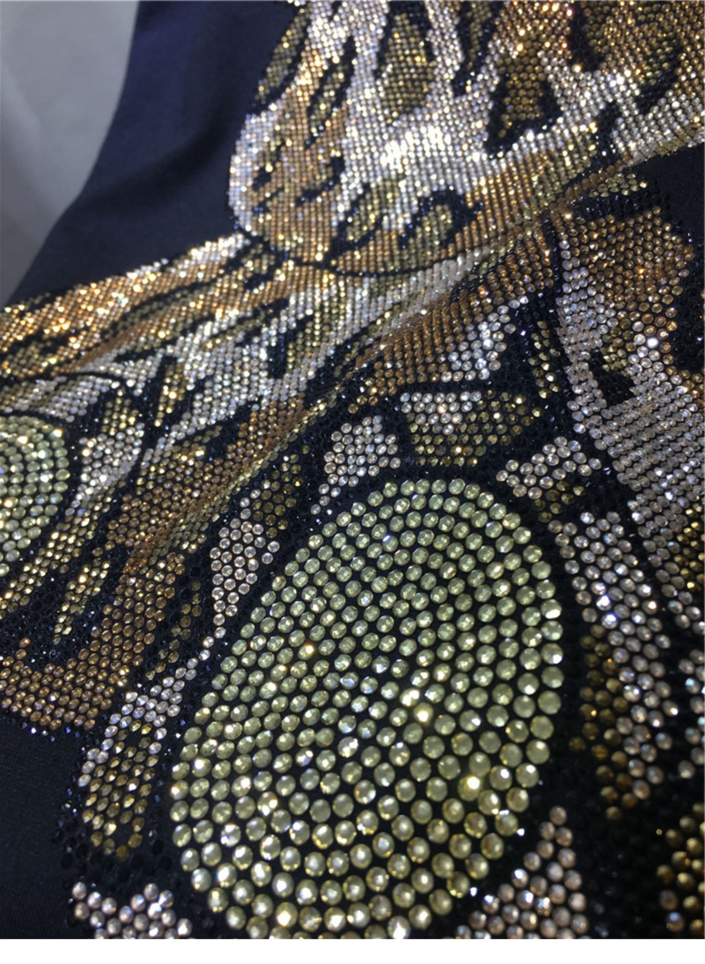 ChicShe Plus Size 1.0-150kg Summer Rhinestone Leopard Print Ruffle Bear Short Sleeve Mid-Length Dress For Women_voghion.com