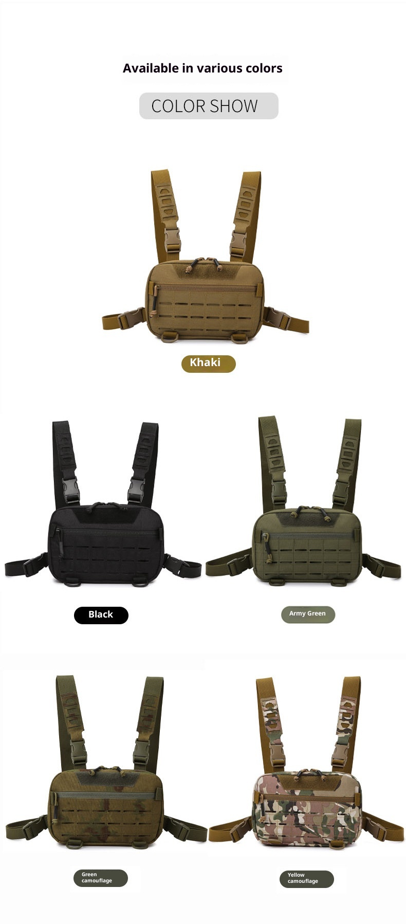 001 Cross-Border Outdoor Exclusieve Nieuwe Soorten Tactische Rugzak Crossbody Wandelen Caming Enkele Schouder Borsttas Met_voghion.com