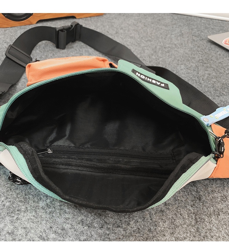 001 Cross-Border Wholesale Trendy Brand Tooling Crossbody Herrenrucksack mit Handyhalterung, Schultertasche, Brusttasche für Damen, Fronttasche_voghion.com