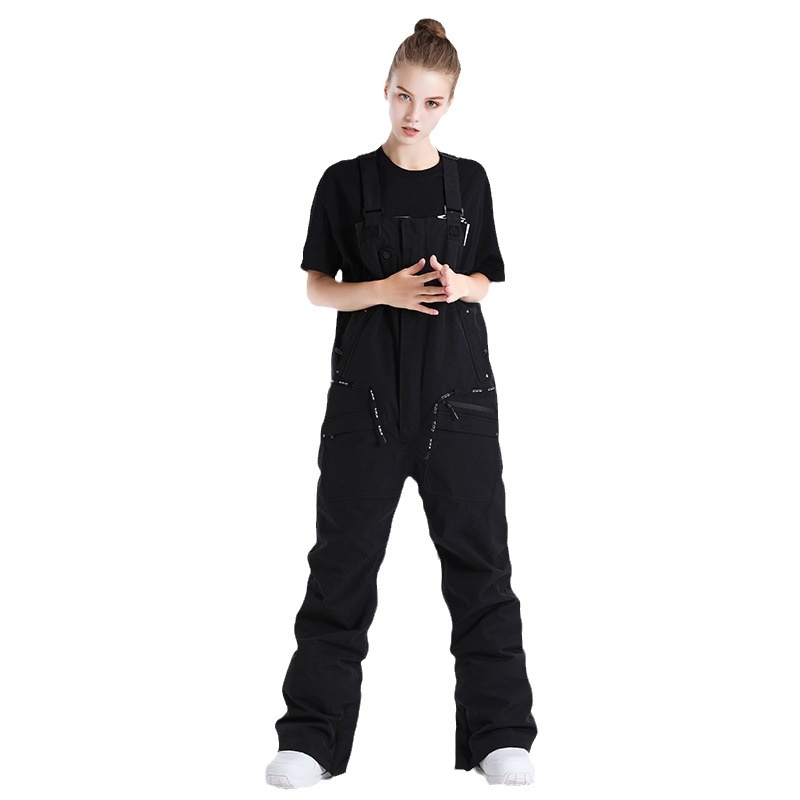 001 Erkek ve Kadın Tek Parça Sıcak Rüzgar Geçirmez Su Geçirmez Dış Mekan Ekipmanları Snowboard Kayak Takımı Kar Pantolonu_voghion.com