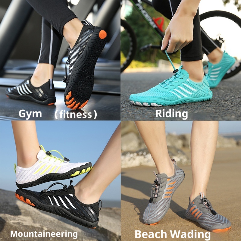 ShoeGlobe ShoeGlobe Scarpe da trekking a cinque dita per uomo e donna, per guado, spiaggia, outdoor, anfibio, nuoto, asciugatura rapida_voghion.com