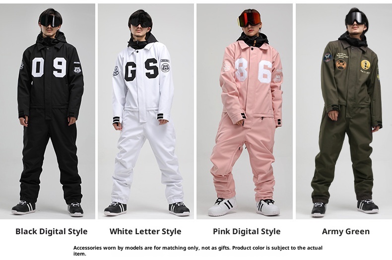 001 Gsousnow Suit per uomo e donna, monopezzo antivento, impermeabile, traspirante, caldo, giacca da sci per coppia con tavola singola e doppia_voghion.com