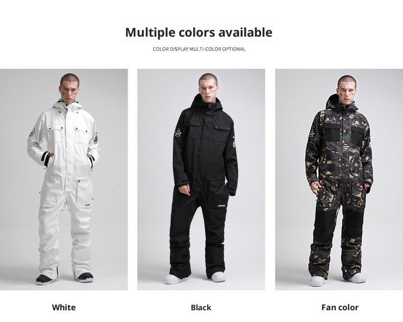 001 Gsousnow Suit per uomo e donna, monopezzo antivento, impermeabile, traspirante, caldo, giacca da sci per coppia con tavola singola e doppia_voghion.com