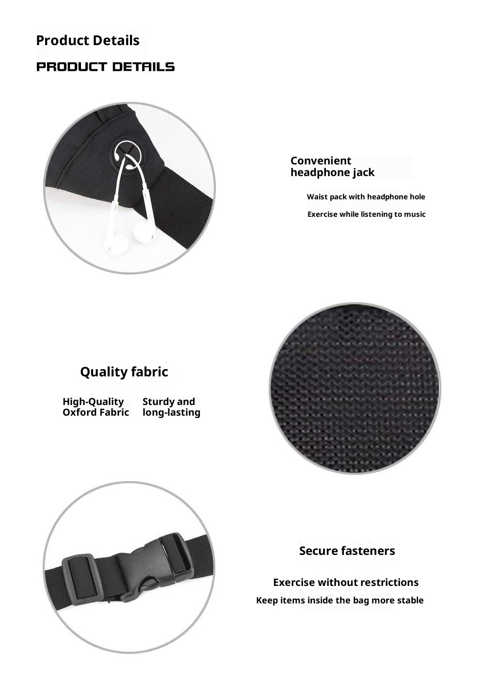 001 Cross-Border Brusttasche für Damen und Herren, wasserdicht, ideal für Reisen, Spaziergänge, Laufen, Wandern und Radfahren_voghion.com