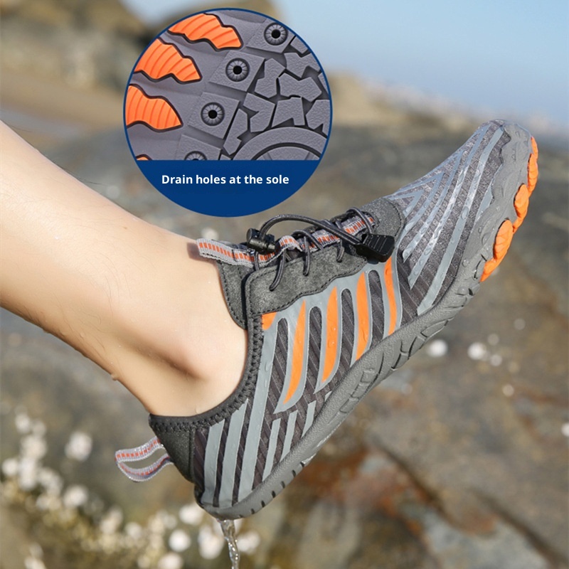 ShoeGlobe ShoeGlobe Scarpe da trekking a cinque dita per uomo e donna, per guado, spiaggia, outdoor, anfibio, nuoto, asciugatura rapida_voghion.com