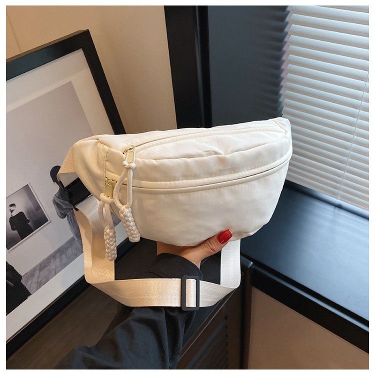 001 Phone Waist Simple Trendy Brand Men's Chest Japanese Style Lightweight Single Shoulder Small Backpack Women's Casual_voghion.com