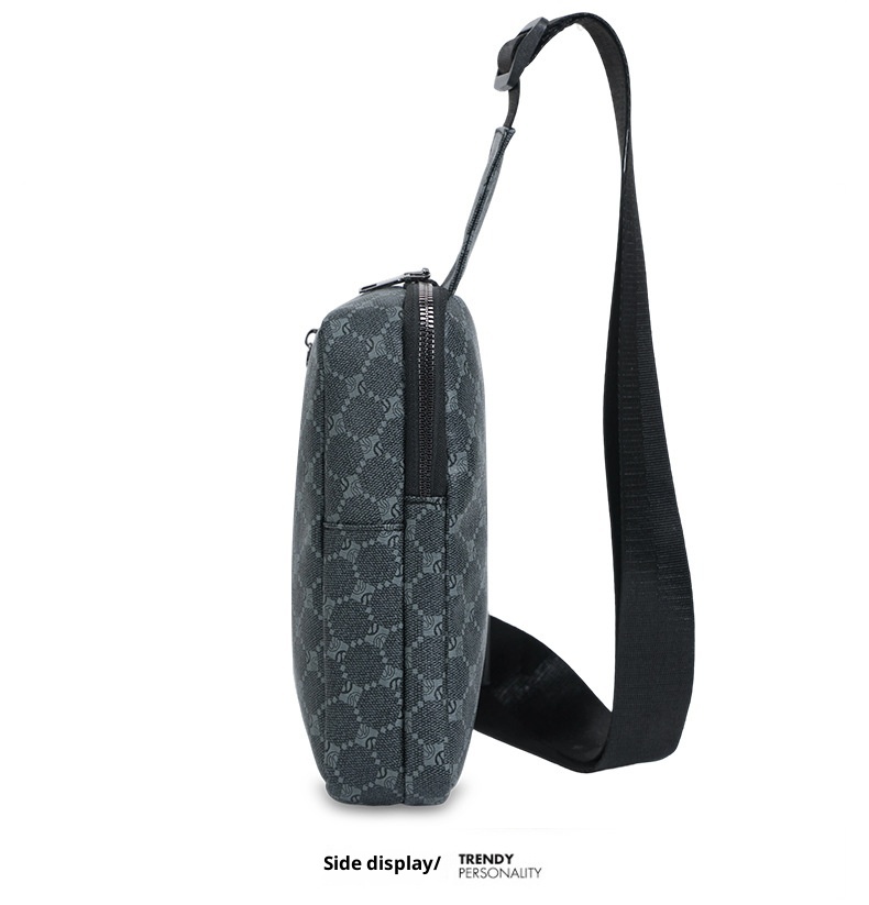 Mochila bandolera pequeña para hombre, estilo deportivo, ideal para ocasiones informales. También disponible en versión para mujer._voghion.com