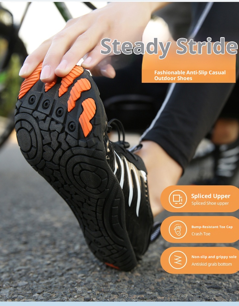 ShoeGlobe ShoeGlobe Scarpe da trekking a cinque dita per uomo e donna, per guado, spiaggia, outdoor, anfibio, nuoto, asciugatura rapida_voghion.com