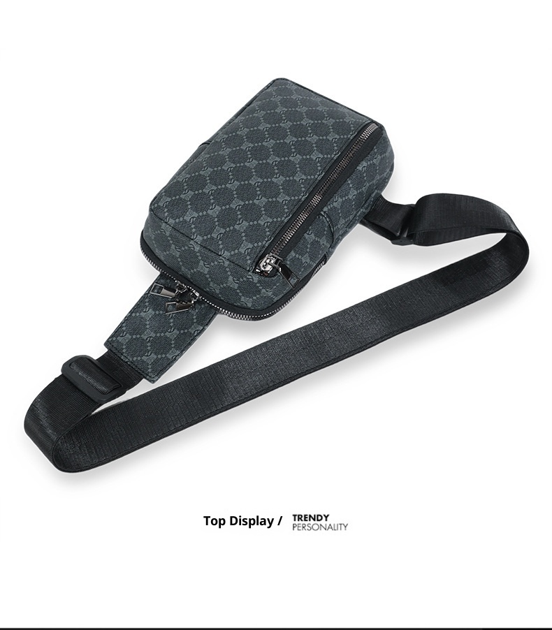 Mochila bandolera pequeña para hombre, estilo deportivo, ideal para ocasiones informales. También disponible en versión para mujer._voghion.com