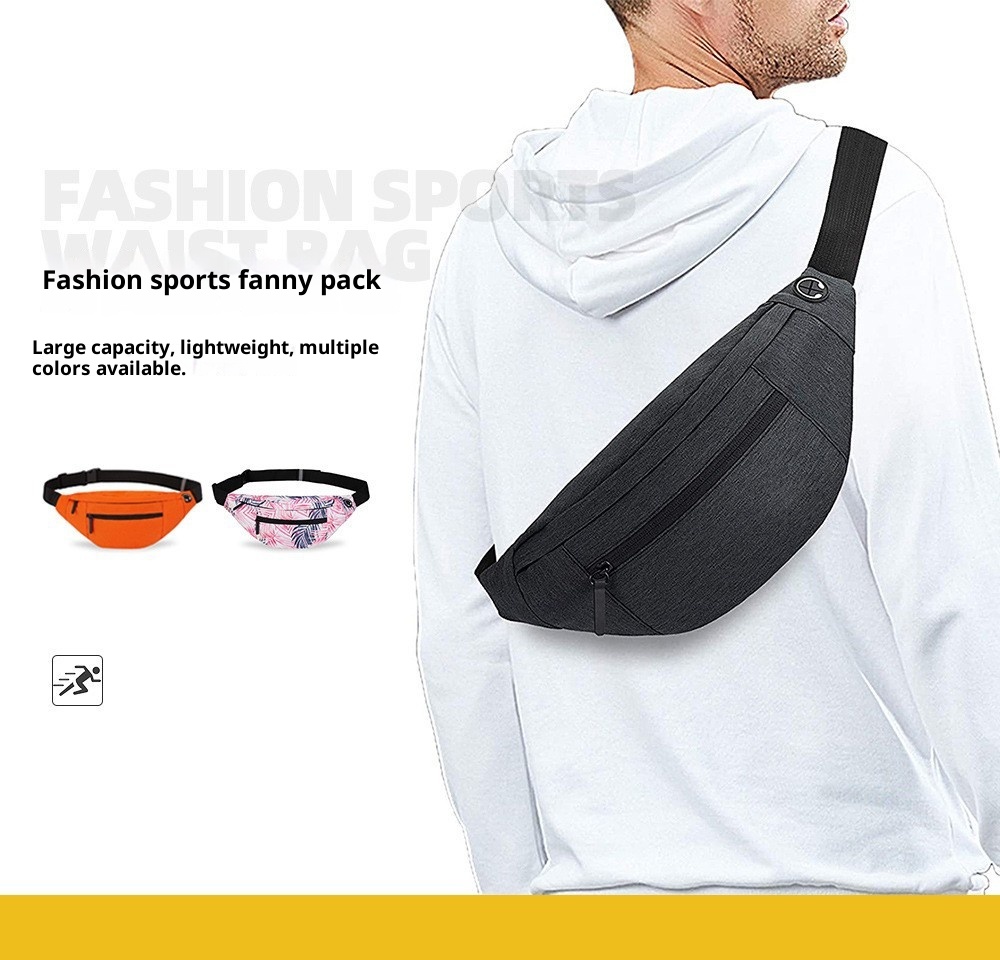 001 Cross-Border Brusttasche für Damen und Herren, wasserdicht, ideal für Reisen, Spaziergänge, Laufen, Wandern und Radfahren_voghion.com