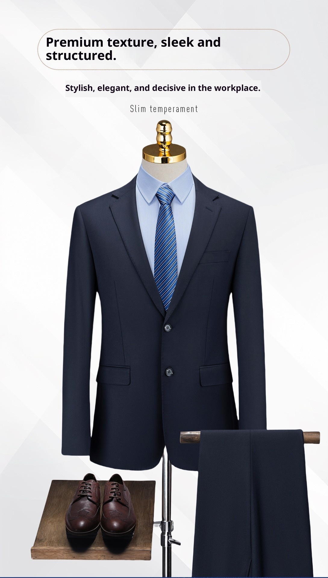 Erkek Çocuk Üç Parçalı Takım Profesyonel Giyim Kadın Elbisesi Düğün Sağdıç Kıyafeti Resmi Grup İş Erkek Takım Elbisesi_voghion.com