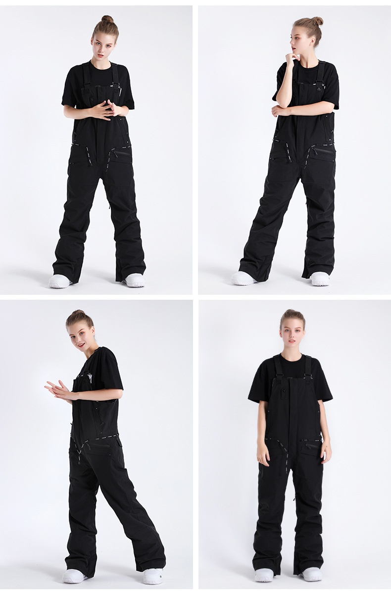 001 Erkek ve Kadın Tek Parça Sıcak Rüzgar Geçirmez Su Geçirmez Dış Mekan Ekipmanları Snowboard Kayak Takımı Kar Pantolonu_voghion.com