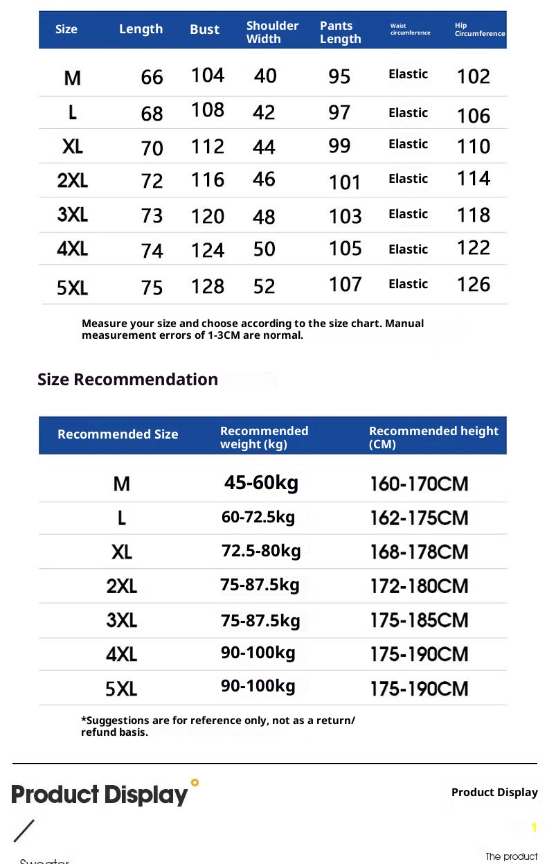 001 2025 New Spring And Autumn Sports Suit Men's Pullover Two-Piece Sweatshirt Casual Versatile_voghion.com