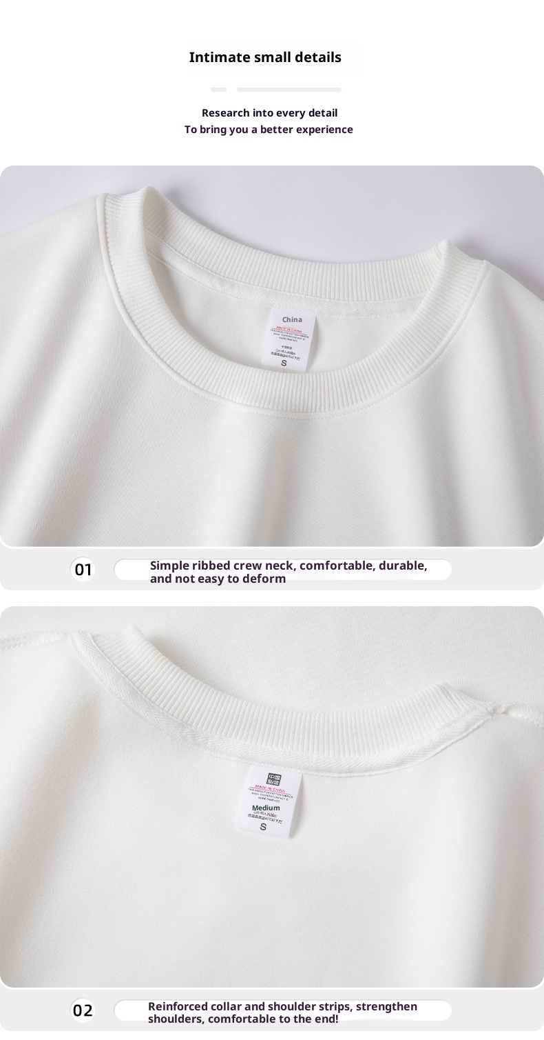 Ragazzo Ragazzo Morbido e Confortevole! Felpa da uomo con scollo tondo e spalle cadenti in pile di cotone pesante da 420 g, maglietta base personalizzata per l'autunno_voghion.com