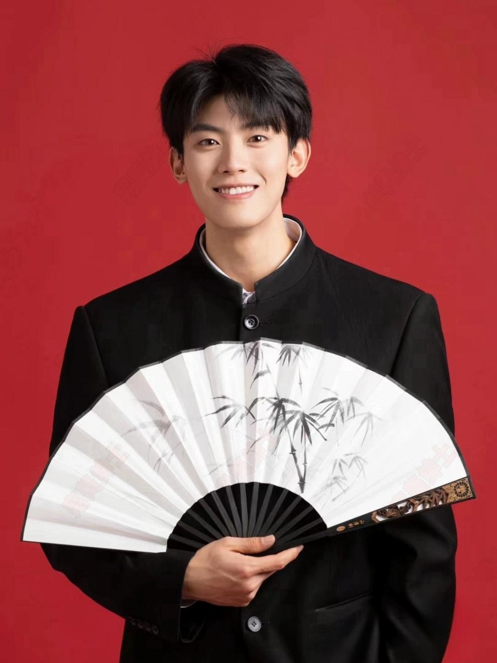 boy New Chinese Style Zhongshan Engagement Certificate Men's Casual Suit Handsome High-end Stand Collar Jacket_voghion.com