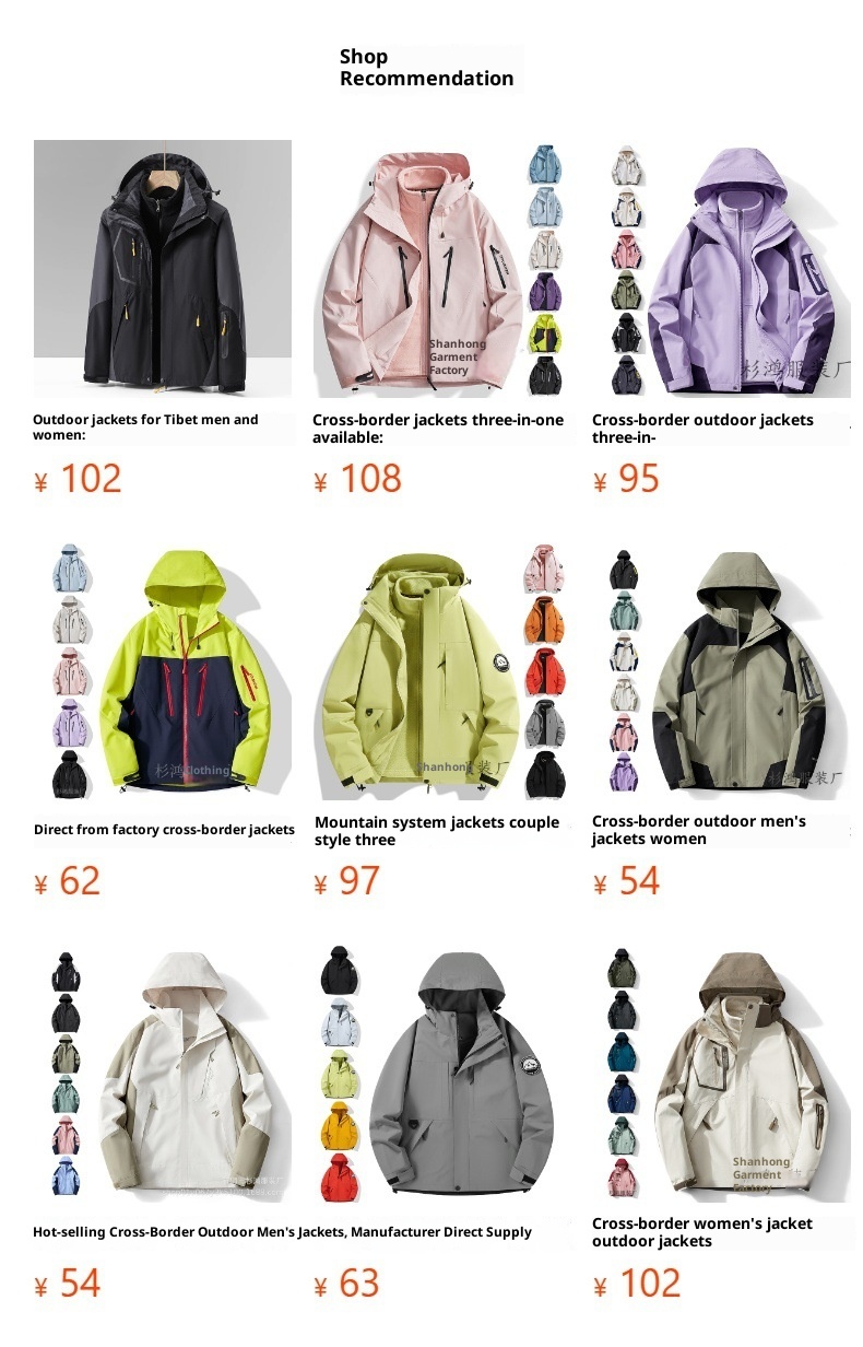 Giacca impermeabile antivento trench di media lunghezza da donna ActiveGo, modello invernale 3 in 1, molto venduta oltre confine_voghion.com