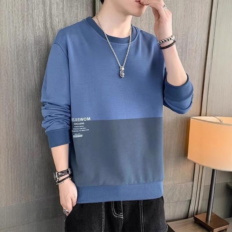 Ragazzo Abbigliamento primaverile e felpa transfrontaliero alla moda Camicia a maniche lunghe ampia Strato di base versatile Stile coreano Autunno_voghion.com