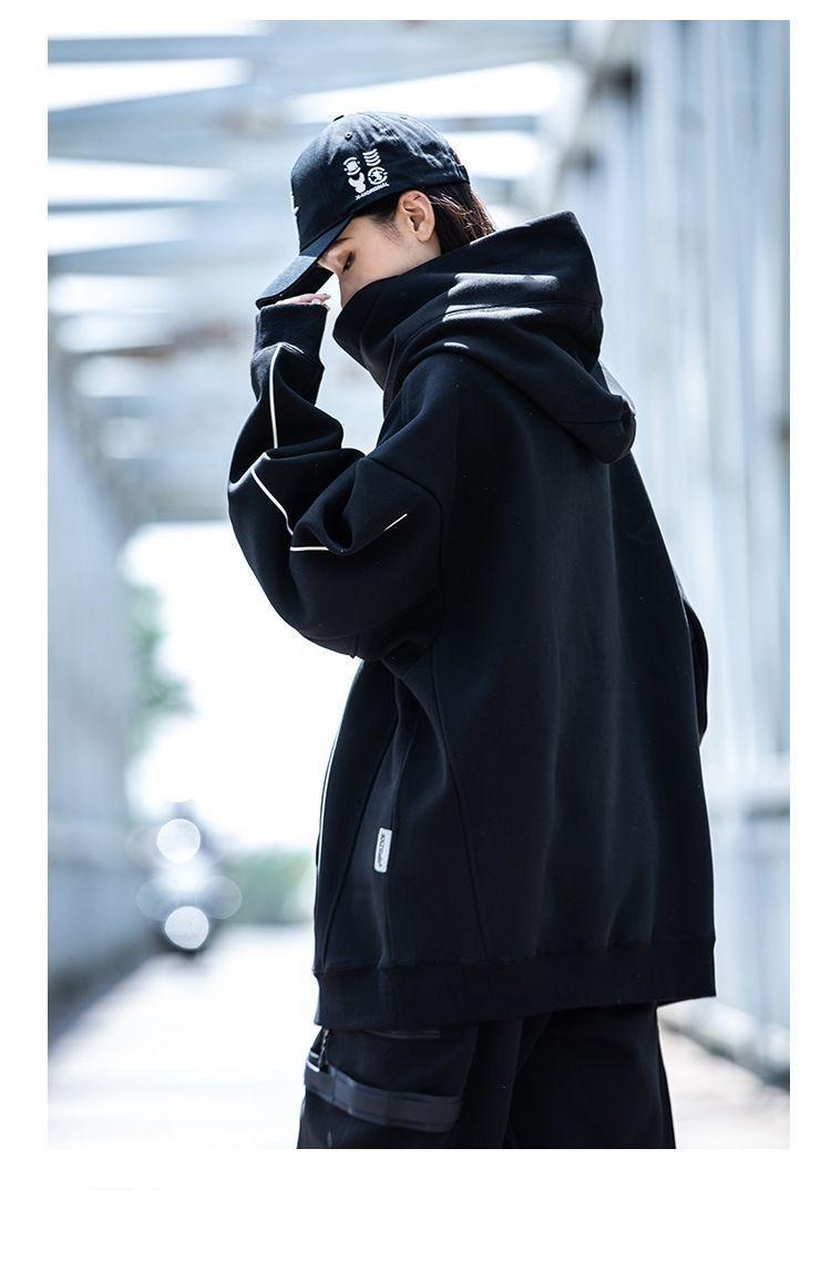 boy Boy Boy 2024 New Brand Neck Sweatshirt For Men Spring And Autumn Thickened Hooded American Style Ins High Street Top Jacket_voghion.com