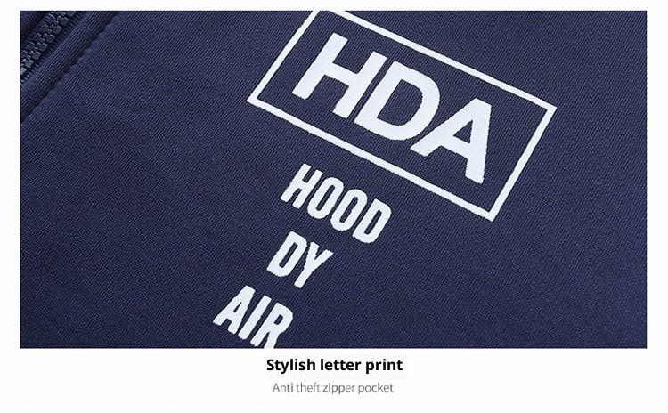 001 Nuovo set da uomo HDA primavera casual con colletto alla coreana e maniche lunghe, felpa sportiva alla moda, giacca alla moda_voghion.com