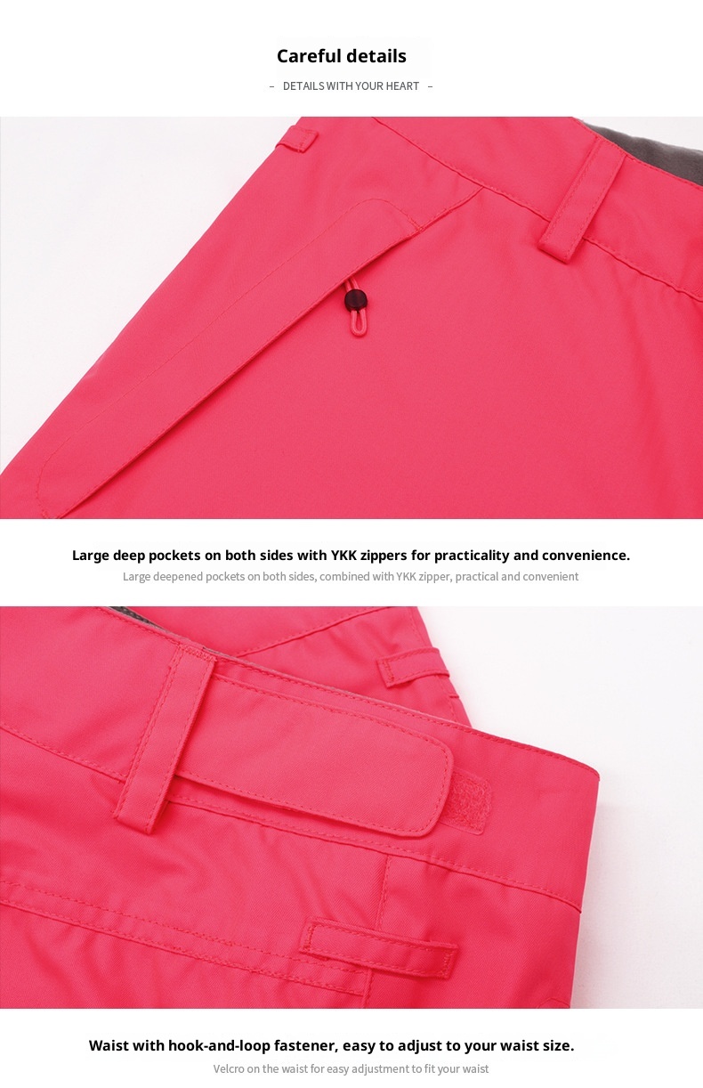 001 Gsousnow da donna, pantaloni da sci da snowboard, antivento, impermeabili, spessi e caldi, pantaloni da neve da donna_voghion.com