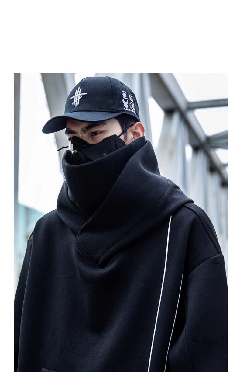 boy Boy Boy 2024 New Brand Neck Sweatshirt For Men Spring And Autumn Thickened Hooded American Style Ins High Street Top Jacket_voghion.com