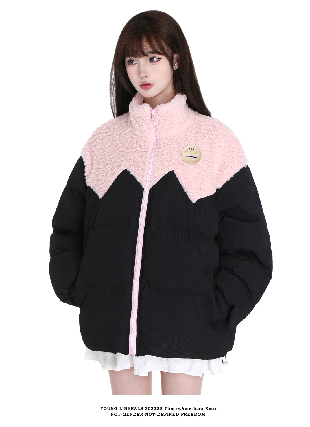 ChicShe ACTORWET Thickened Puffer Jacket 2023 New Fashionable Cotton Coat For Petite Women Sweet Socialite Style_voghion.com
