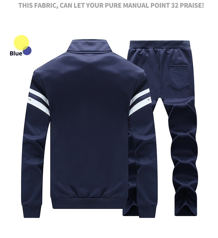 001 Nuovo set da uomo HDA primavera casual con colletto alla coreana e maniche lunghe, felpa sportiva alla moda, giacca alla moda_voghion.com