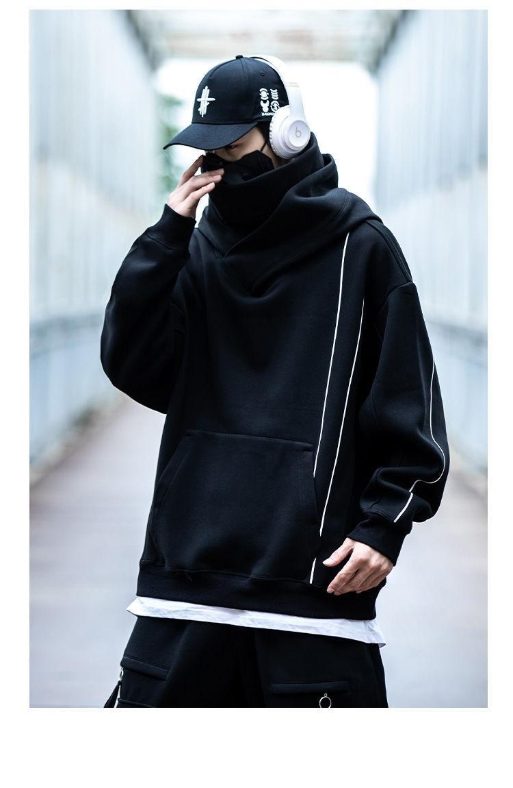boy Boy Boy 2024 New Brand Neck Sweatshirt For Men Spring And Autumn Thickened Hooded American Style Ins High Street Top Jacket_voghion.com